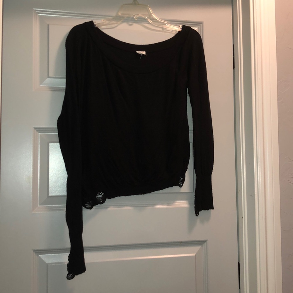 Cropped sweater